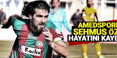 Amedsporlu Şehmus Özer trafik kazasında hayatını kaybetti