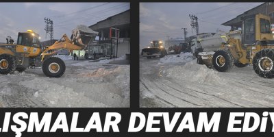 'Çalışmalar devam ediyor'