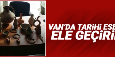 Van'da ele geçirildi