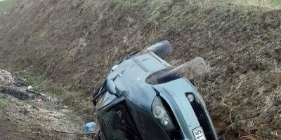 Kayganlaşan yol kazaya neden oldu: 6 yaralı