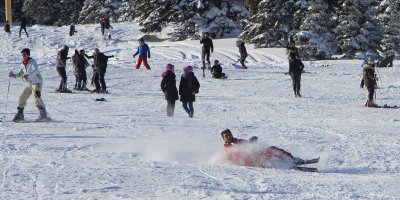 Uludağ'da kar kalınlığı 2 metreyi geçti