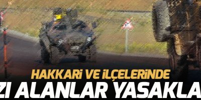 Hakkari'de ‘özel güvenlik bölgeleri’ açıklandı