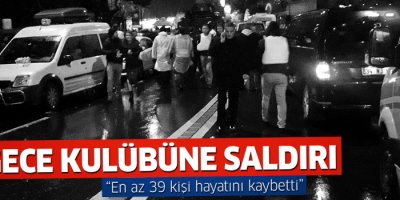 İstanbul'da gece kulübüne silahlı saldırı