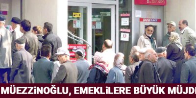 Emekliye büyük müjde