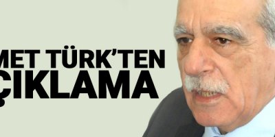 Ahmet Türk'ten önemli açıklama