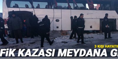 Öğrencileri taşıyan otobüs devrildi: 3 ölü, 40 yaralı