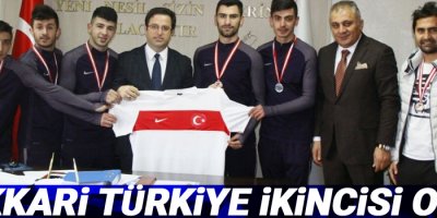 Hakkari Türkiye ikincisi oldu