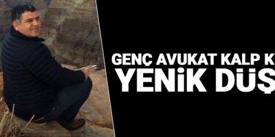 Genç avukat kalp krizine yenik düştü