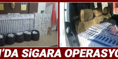 Van’da sigara operasyonu