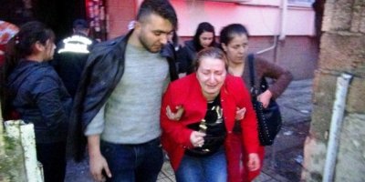 Kömür sobası patladı