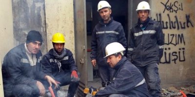 VEDAŞ ekibinden zorlu onarım çalışması