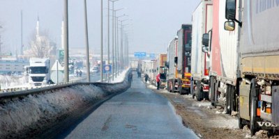 TIR kuyruğu 13 kilometreye düştü