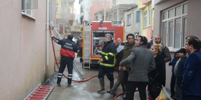 Sinop’ta korkutan yangın