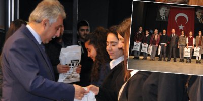 Yüksekova'da öğrencilere kitap yardımı yapıldı