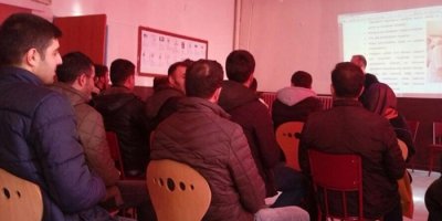 Özalp ilçesinde 'hasta kabul' kursu açıldı