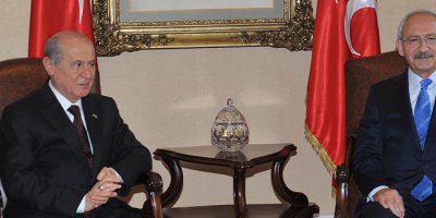 Görüşme sonrası tek cümlelik açıklama