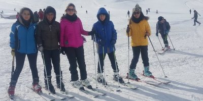 Kayak merkezinde bakım onarım çalışması