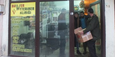 Yaralı doğanı, avcı kurtardı