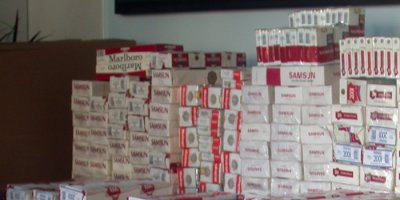 184 bin 500 paket kaçak sigara ele geçirildi