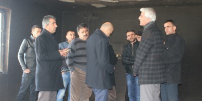 ASP ve SYDV, evi yanan kara ailesine sahip çıktı