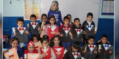 Başkale’de karne sevinci