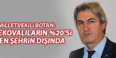 Milletvekili Botan: Yüksekovalıların %20’si halen şehrin dışında