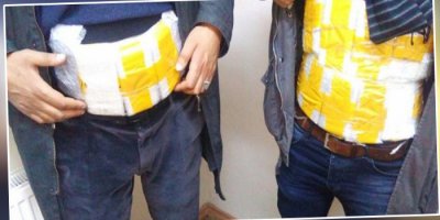 Vücutlarında 258 telefonla yakalandılar