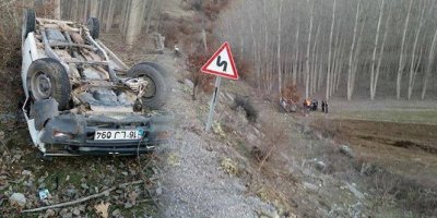 Trafik kazası: 1 ölü, 1 yaralı