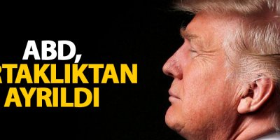 ABD, ortaklıktan ayrıldı