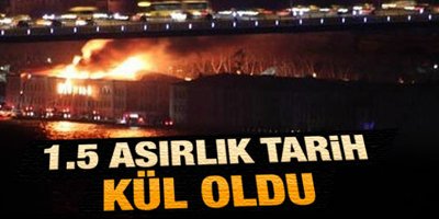 Galatasaray Üniversitesi'nde yangın