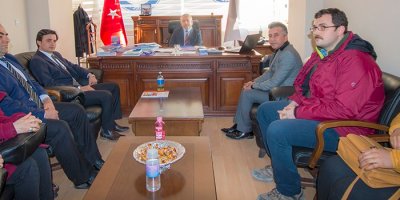 Dağcılardan Rektör Pakiş’e ziyaret