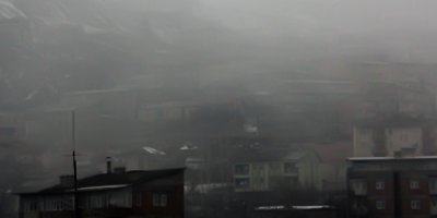 Hakkari'de yoğun sis