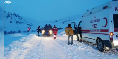 Kalp hastası kadının imdadına 112 yetişti