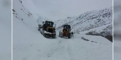 Van’da yoğun kar yağışı