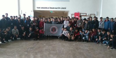 Van’da bölgesel kış kampı tamamlandı