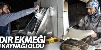 Tandır ekmeği geçim kaynağı oldu