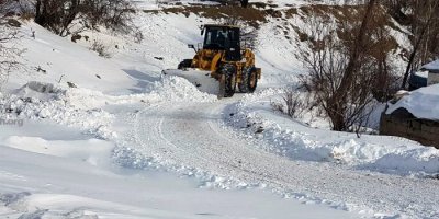 Esendere'de karla mücadele çalışması