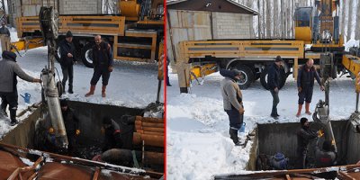 Yüksekova'da arızalanan sondajlar onarıldı!