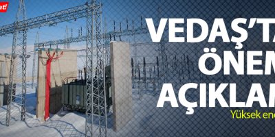 VEDAŞ'tan önemli açıklama: 'Yükselticileri devre dışı bırakın'