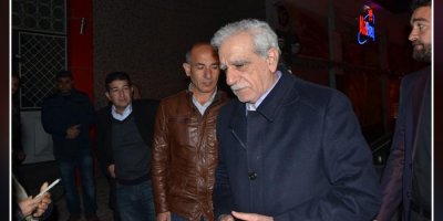 Tahliye edilen Ahmet Türk Mardin'de