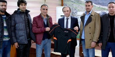 İl hakem heyetinden Başkan Vekili Epcim’e ziyaret