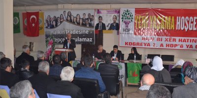 Yüksekova'da HDP kongresi