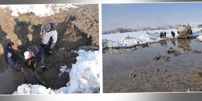 Kırılan İçme Suyu Hattı Onarıldı