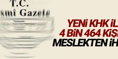 Yeni KHK yayımlandı