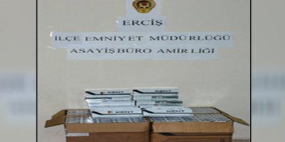 Erciş'te kaçakçılık operasyonu