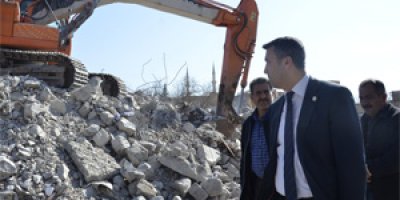 46 yıllık cezaevinin yıkımına başlandı