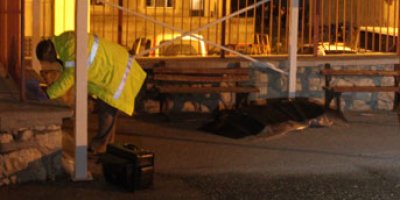 Okul bahçesinde intihar!