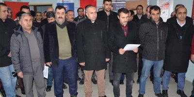 Yüksekova'daki STK'lardan ihraçlara tepki