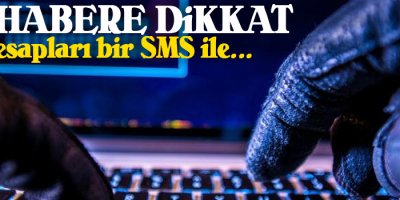 Hesapları bir SMS ile...