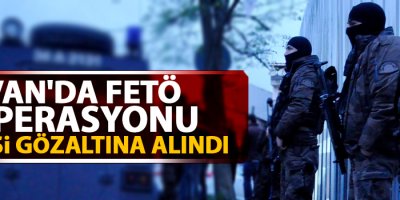 Van'da operasyon